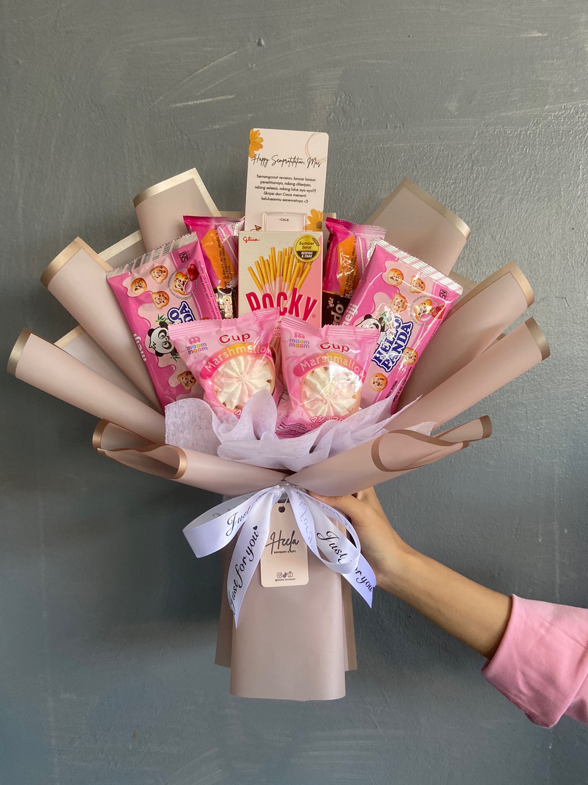 Pink Snack Bouquet